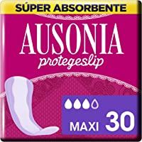 Ausonia Maxi Protegeslips 30 Unidades- Sistema No Olor- Máxima Protección Diaria